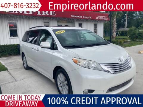 2013 Toyota Sienna for sale at Empire Automotive Group Inc. in Orlando FL