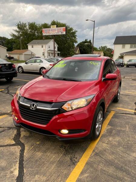 2016 Honda HR-V for sale at Dream Auto Sales in South Milwaukee WI