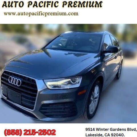 2018 Audi Q3 for sale at Auto Pacific Premium in Lakeside, CA