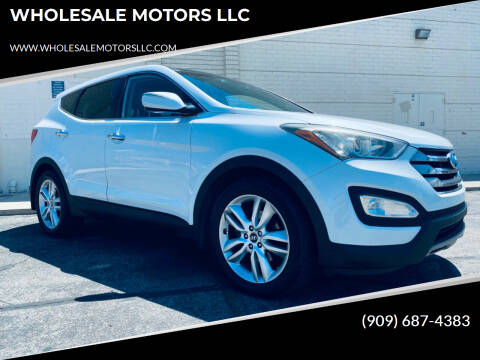 2013 Hyundai Santa Fe Sport for sale at WHOLESALE MOTORS LLC in Riverside CA