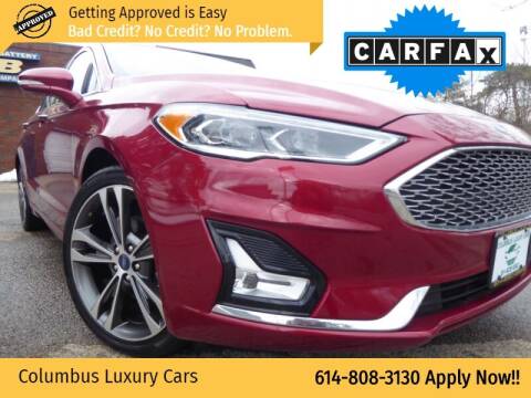 2019 Ford Fusion for sale at Columbus Luxury Cars in Columbus OH