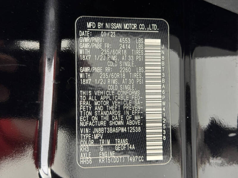 2023 Nissan Rogue SV