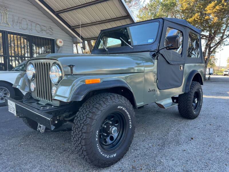 1984 Jeep CJ-7 for sale at TROPHY MOTORS in New Braunfels TX