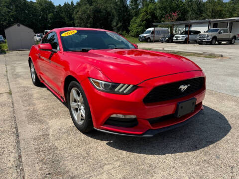 2015 Ford Mustang for sale at AUTO WOODLANDS in Magnolia TX