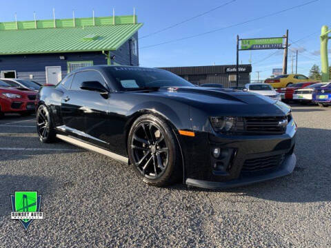 2013 Chevrolet Camaro for sale at Sunset Auto Wholesale in Tacoma WA