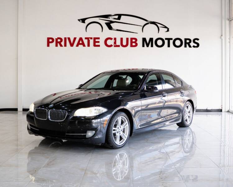 2012 BMW 5 Series for sale at Private Club Motors in Houston TX