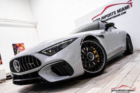 2022 Mercedes-Benz SL-Class for sale at AUTO IMPORTS MIAMI in Fort Lauderdale FL
