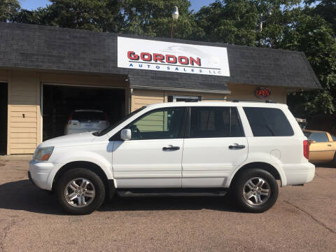 2003 Honda Pilot for sale at Gordon Auto Sales LLC in Sioux City IA