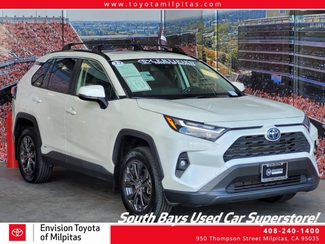 2022 Toyota RAV4 Hybrid for sale at Envision Toyota of Milpitas in Milpitas, CA