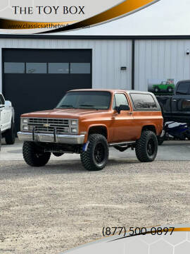 1987 Chevrolet Blazer for sale at The TOY BOX in Poplar Bluff MO