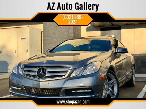 2012 Mercedes-Benz E-Class for sale at AZ Auto Gallery in Mesa AZ