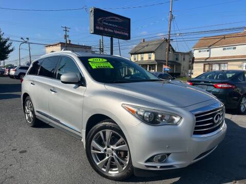 2013 Infiniti JX35 for sale at Fineline Auto Group LLC in Harrisburg PA