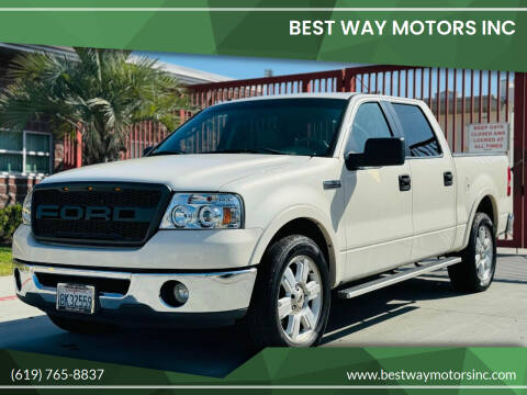 2007 Ford F-150 for sale at BEST WAY MOTORS INC in San Diego CA