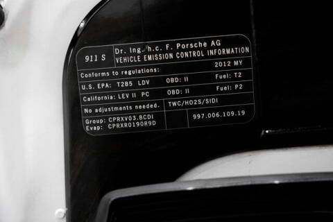 2012 Porsche 911 Carrera GTS