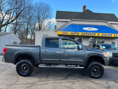 2012 Nissan Titan for sale at EEE AUTO SERVICES AND SALES LLC in Cincinnati OH