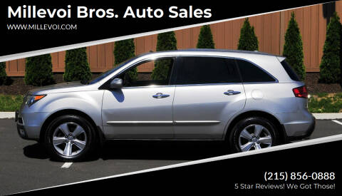 2011 Acura MDX for sale at Millevoi Bros. Auto Sales in Philadelphia PA