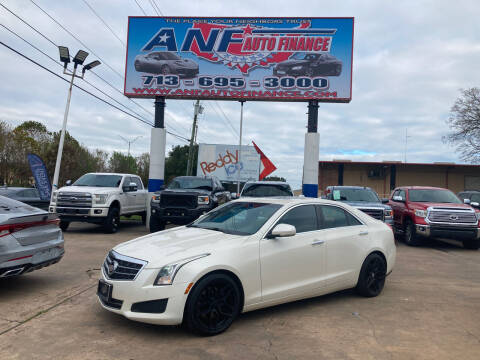 2013 Cadillac ATS for sale at ANF AUTO FINANCE in Houston TX