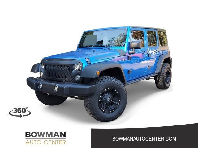 2016 Jeep Wrangler Unlimited for sale at Bowman Auto Center in Clarkston, MI