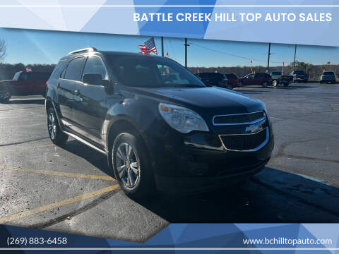 2012 Chevrolet Equinox for sale at Battle Creek Hill Top Auto Sales in Battle Creek MI