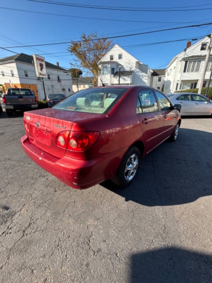 2008 Toyota Corolla for sale at STATION 7 MOTORS in New Bedford, MA