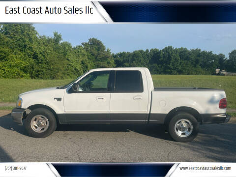 2003 Ford F-150 for sale at East Coast Auto Sales llc in Virginia Beach VA