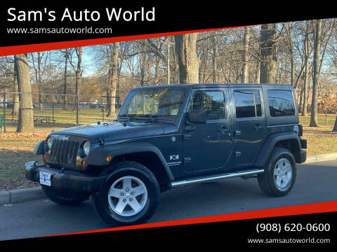 2008 Jeep Wrangler Unlimited for sale at Sam's Auto World in Roselle NJ