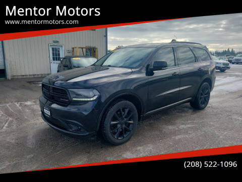 2020 Dodge Durango for sale at Mentor Motors in Idaho Falls ID