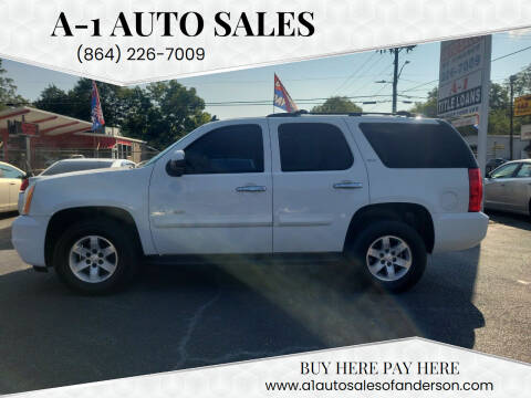 2008 GMC Yukon for sale at A-1 Auto Sales in Anderson SC