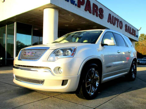 2011 GMC Acadia for sale at Pars Auto Sales Inc in Stone Mountain GA