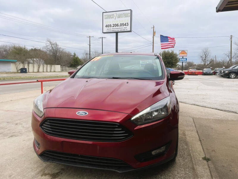 2017 Ford Focus for sale at Shock Motors in Garland TX