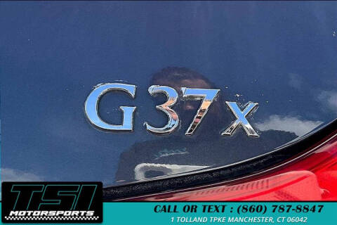 2009 Infiniti G37 Coupe x