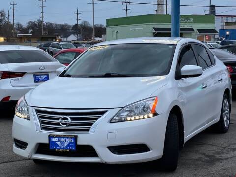 2014 Nissan Sentra for sale at Eagle Motors in Hamilton OH
