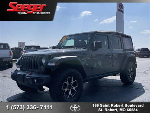 2021 Jeep Wrangler Unlimited for sale at SEEGER TOYOTA OF ST ROBERT in Saint Robert MO