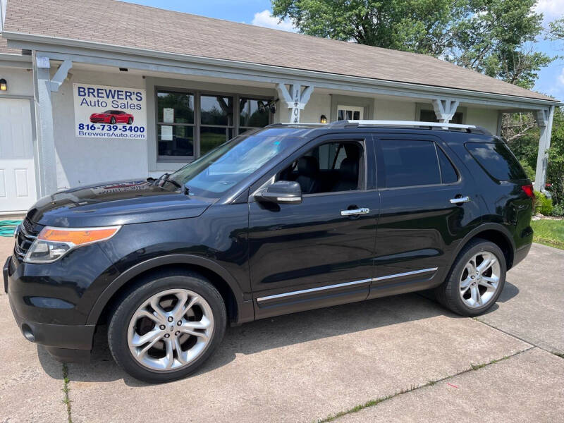 2015 Ford Explorer for sale at Brewer's Auto Sales in Greenwood MO
