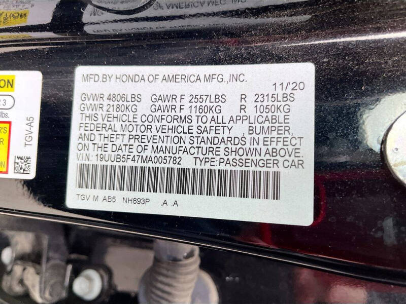 2021 Acura TLX w/Tech
