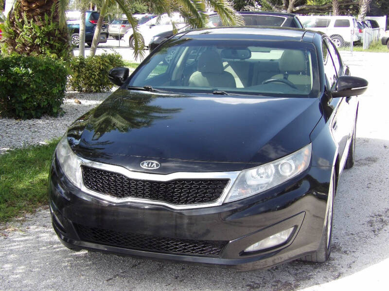 Used 2012 Kia Optima EX with VIN 5XXGN4A76CG049323 for sale in Fort Myers, FL