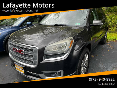 2016 GMC Acadia for sale at Lafayette Motors in Lafayette NJ