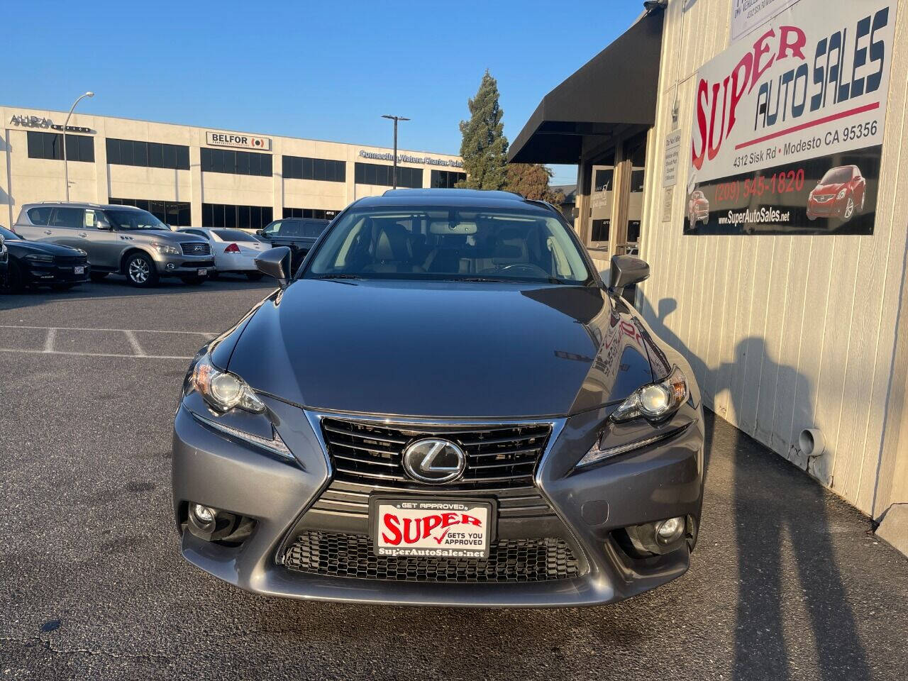 2016 Lexus IS 200t for sale at Super Auto Sales Modesto in Modesto, CA