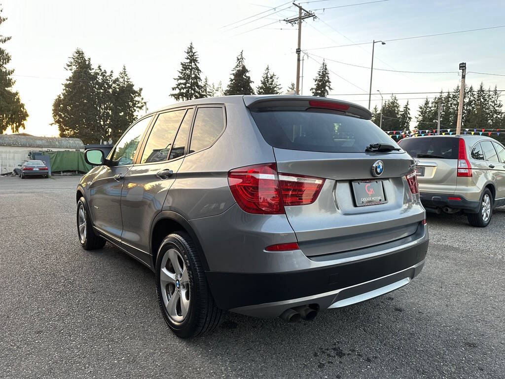 2011 BMW X3 for sale at Cascade Motors in Olympia, WA