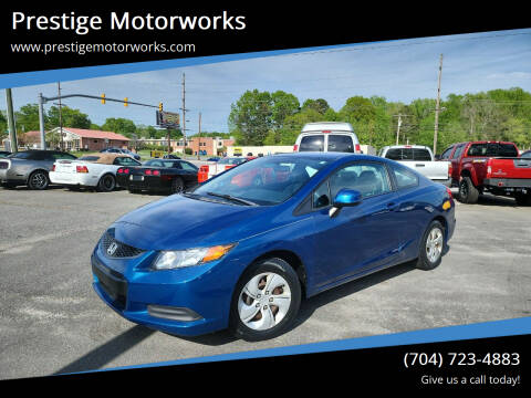 2013 Honda Civic for sale at Prestige Motorworks in Concord NC