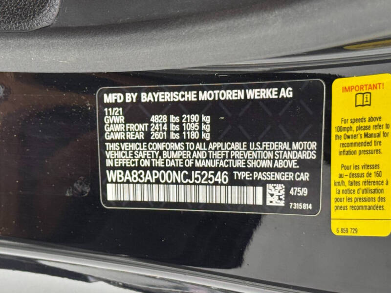 2022 BMW 4 Series M440i