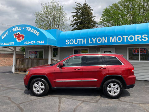 2011 Jeep Grand Cherokee for sale at South Lyon Motors INC in South Lyon MI