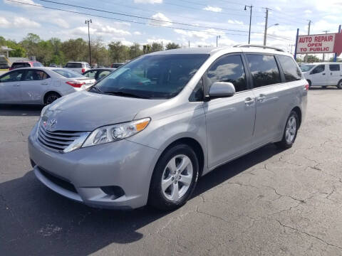 2015 Toyota Sienna for sale at Blue Book Cars in Sanford FL