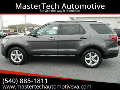2016 Ford Explorer for sale at MasterTech Automotive in Staunton VA