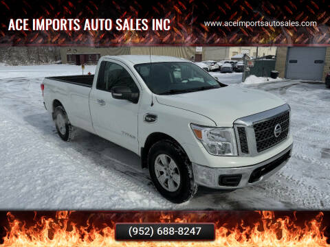 2017 Nissan Titan for sale at ACE IMPORTS AUTO SALES INC in Hopkins MN