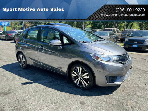 2016 Honda Fit for sale at Sport Motive Auto Sales in Seattle WA
