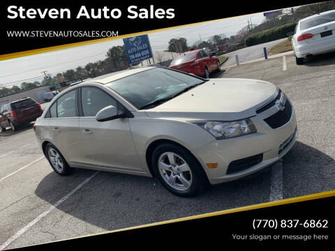 2014 Chevrolet Cruze for sale at Steven Auto Sales in Marietta GA