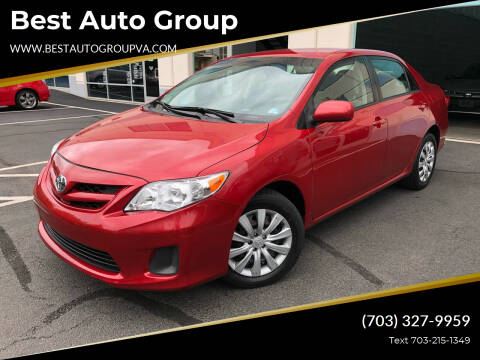 2012 Toyota Corolla for sale at Best Auto Group in Chantilly VA