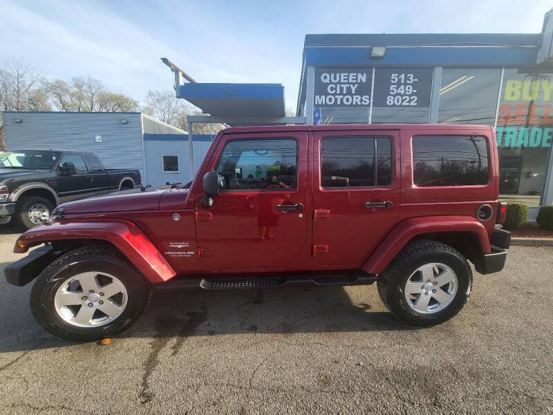 2012 Jeep Wrangler Unlimited for sale at Queen City Motors in Loveland OH
