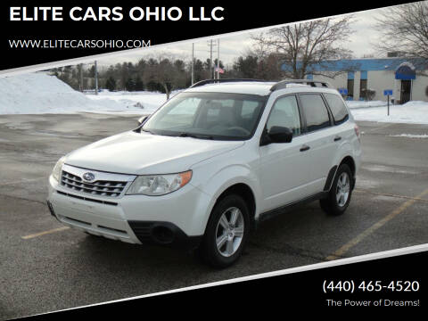 2013 Subaru Forester 2.5X